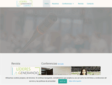 Tablet Screenshot of lideresgenerandolideres.com